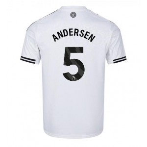 Fotbalové Dres Fulham Joachim Andersen #5 Domácí Oblečení 2025-26 Krátký Rukáv
